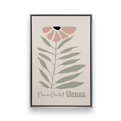 Pink Global Blooms, Set of 3 Canvas Prints