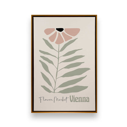 Pink Global Blooms, Set of 3 Canvas Prints