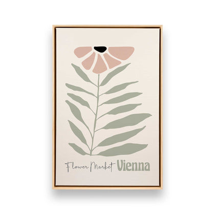 Pink Global Blooms, Set of 3 Canvas Prints