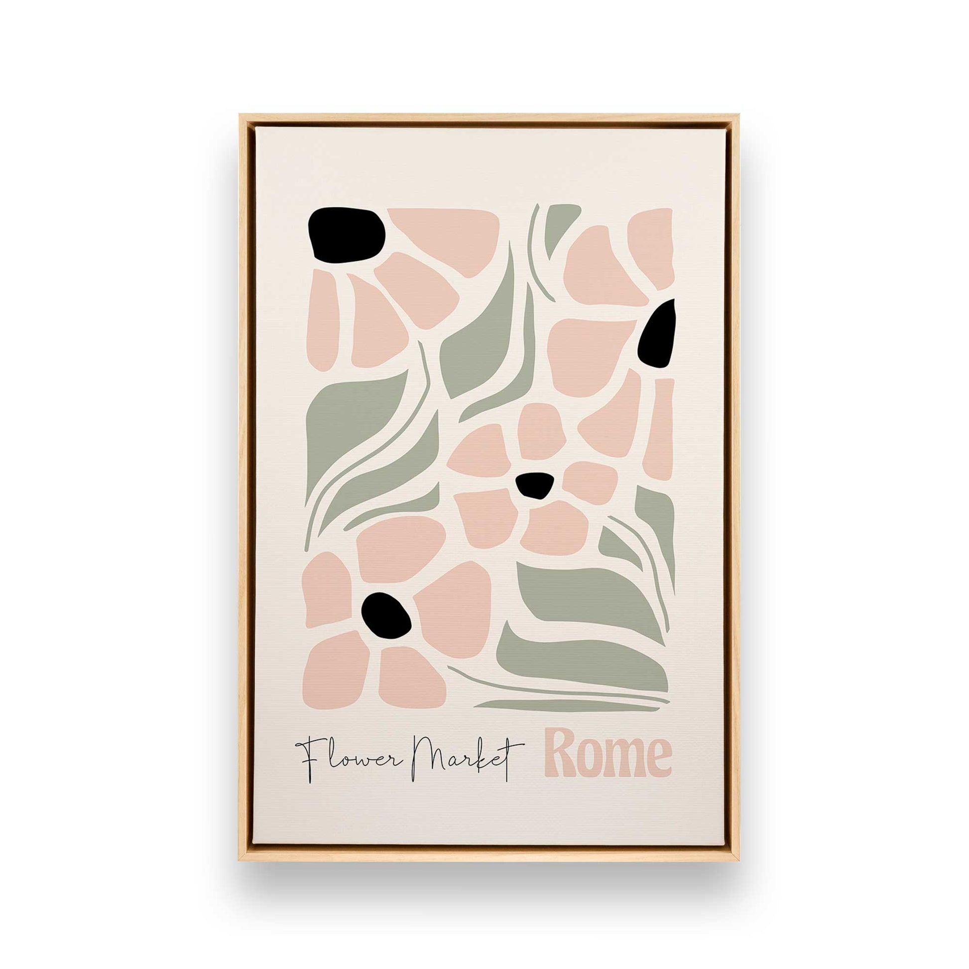 [Color:American Maple], Picture of art in a American Maple frame
