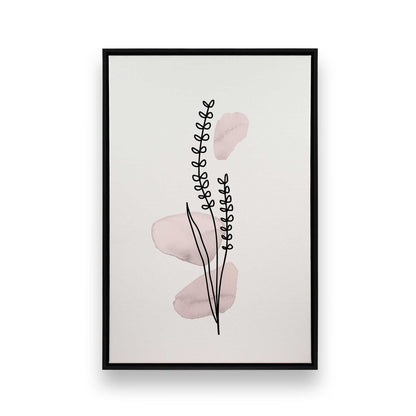 [Color:Satin Black], Picture of art in a Satin Black frame