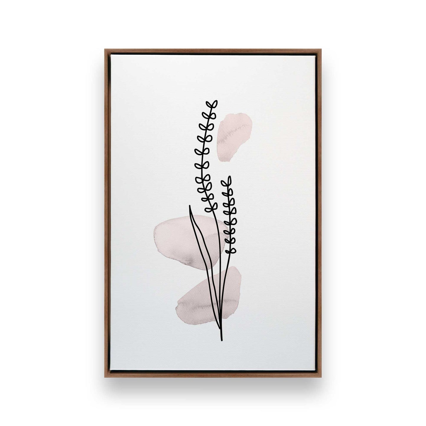 [Color:Walnut], Picture of art in a Walnut frame