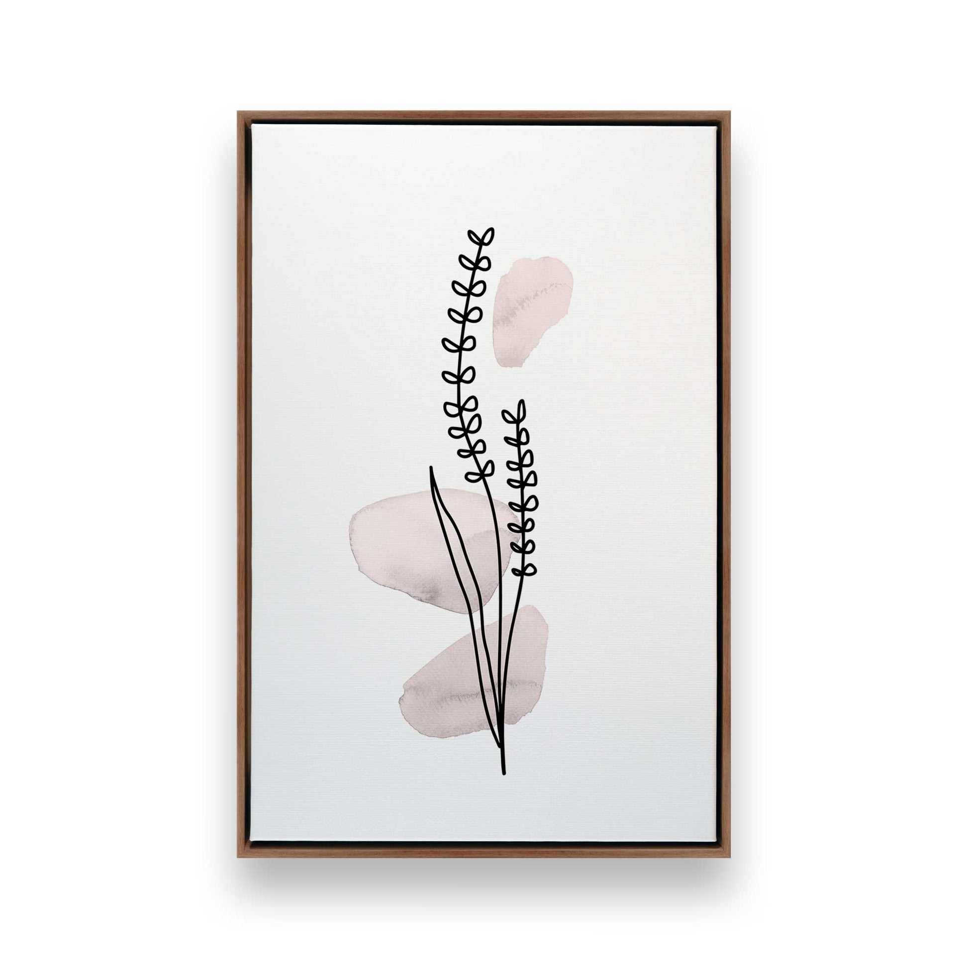 [Color:Walnut], Picture of art in a Walnut frame