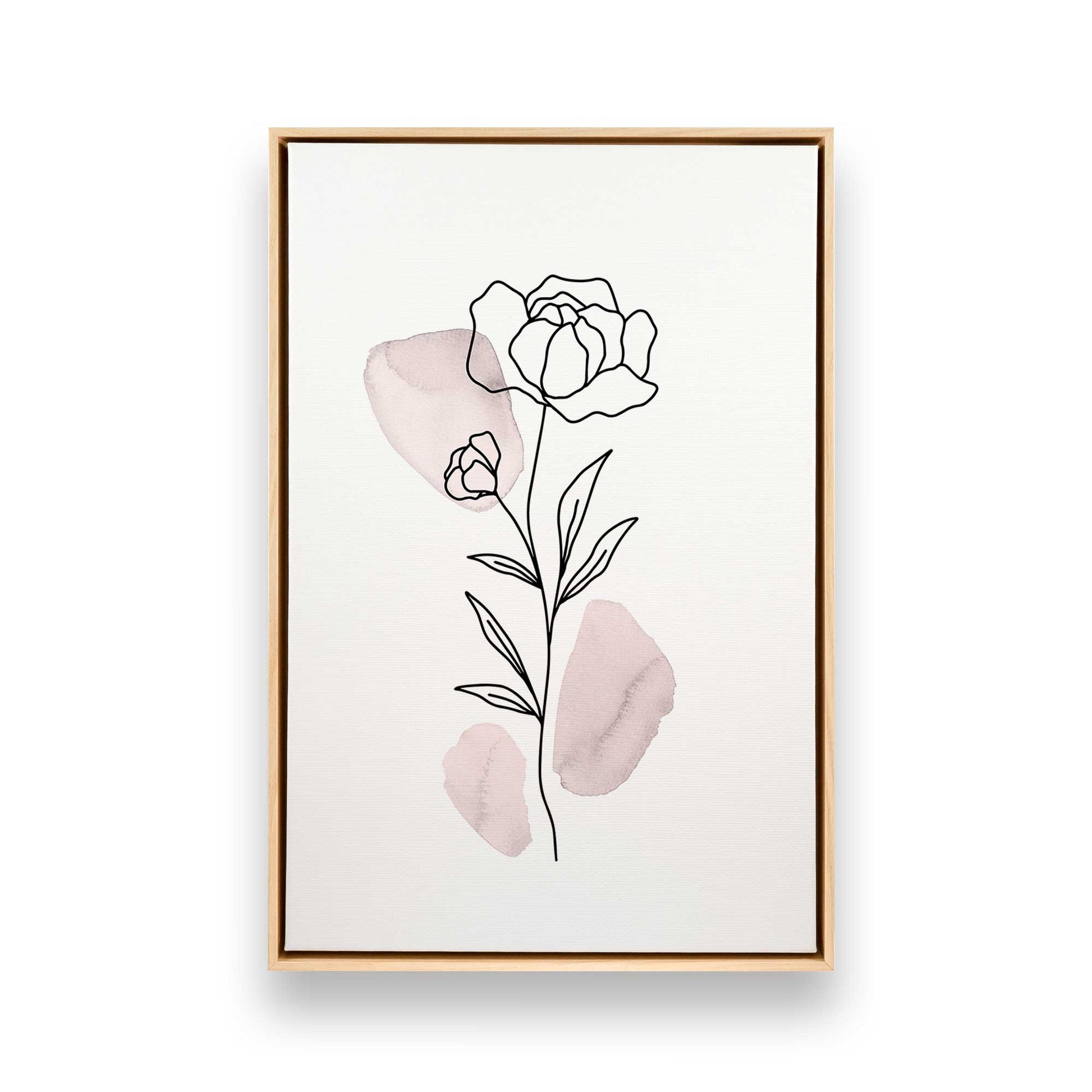 [Color:American Maple], Picture of art in a American Maple frame