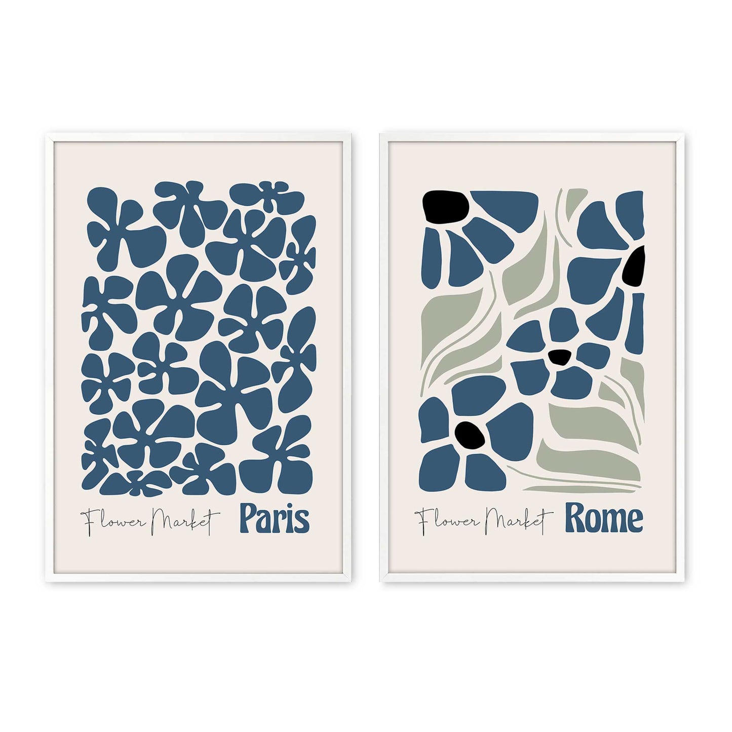 [Color:Opaque White], Picture of art in a Opaque White frame