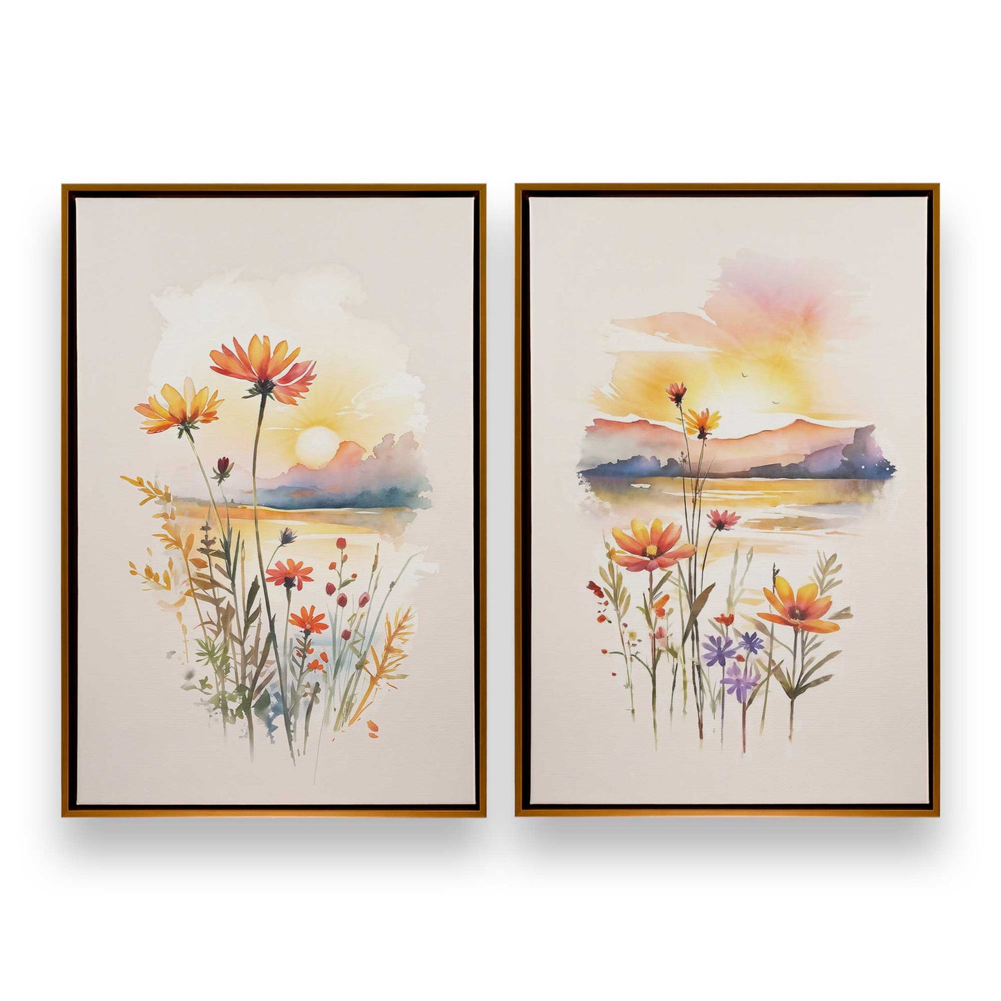[Color:Polished Gold], Picture of art in a Polished Gold frame