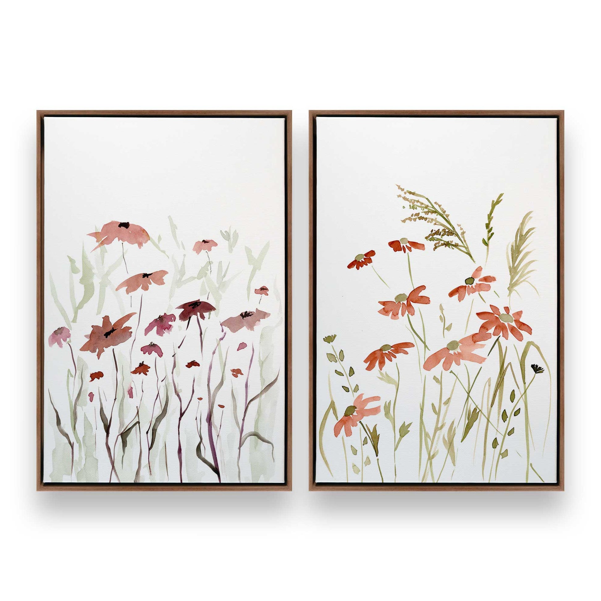 [Color:Walnut], Picture of art in a Walnut frame