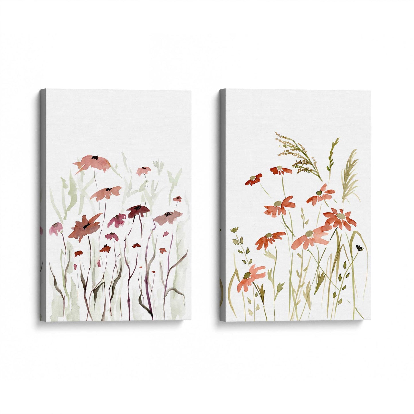 [Color:Stretched Canvas], Picture of art at an angle