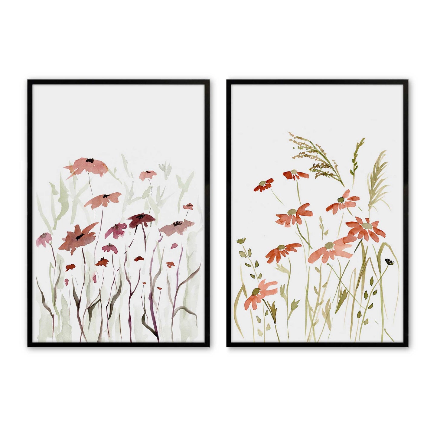 [Color:Satin Black], Picture of art in a Satin Black frame