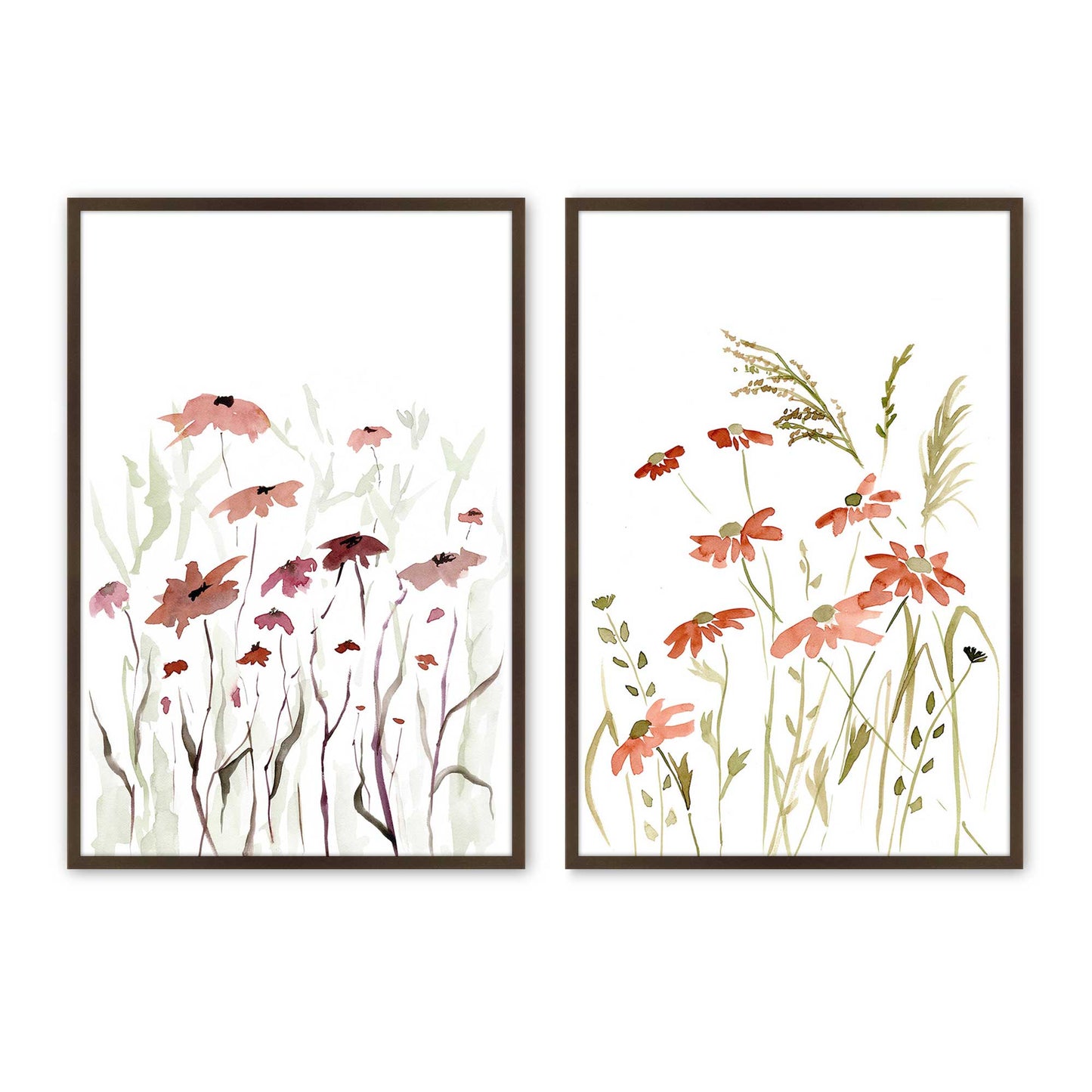 [Color:Belvinder Brown], Picture of art in a Belvinder Brown frame