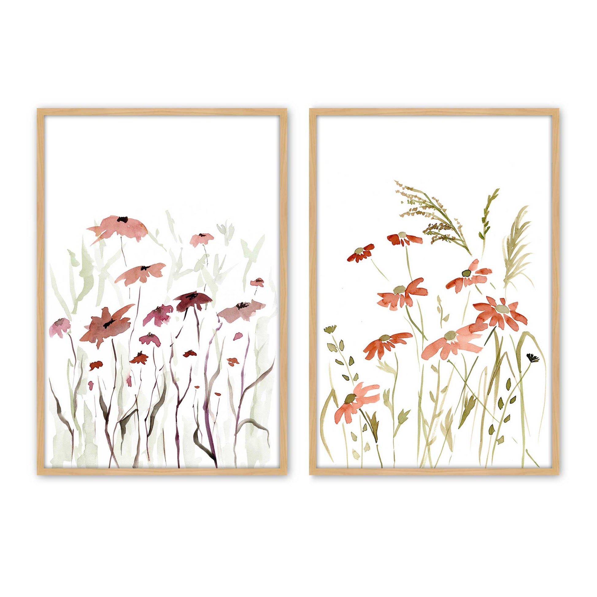 [Color:American Maple], Picture of art in a American Maple frame