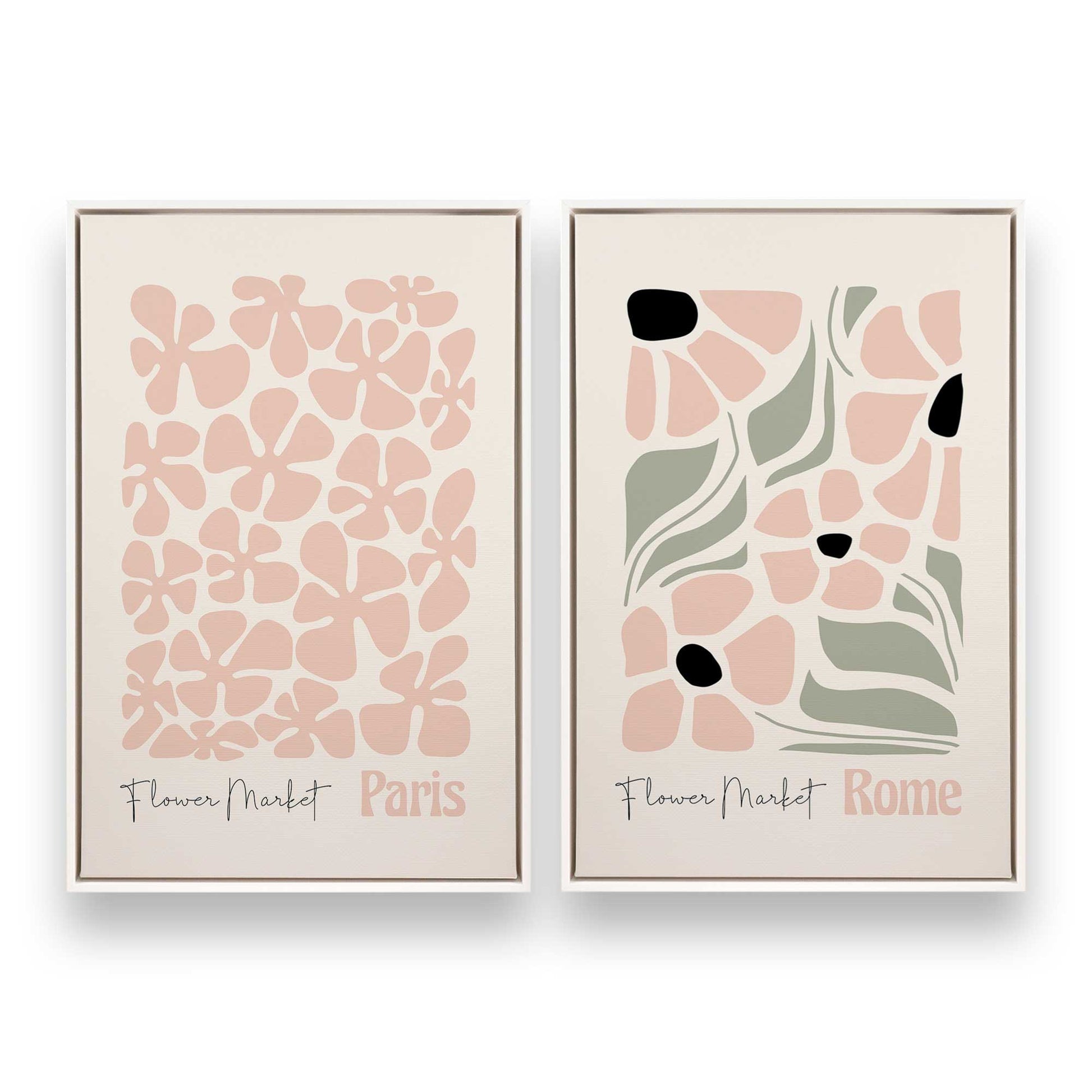 [Color:Opaque White], Picture of art in a White frame