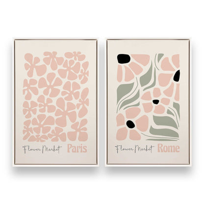 [Color:Opaque White], Picture of art in a White frame