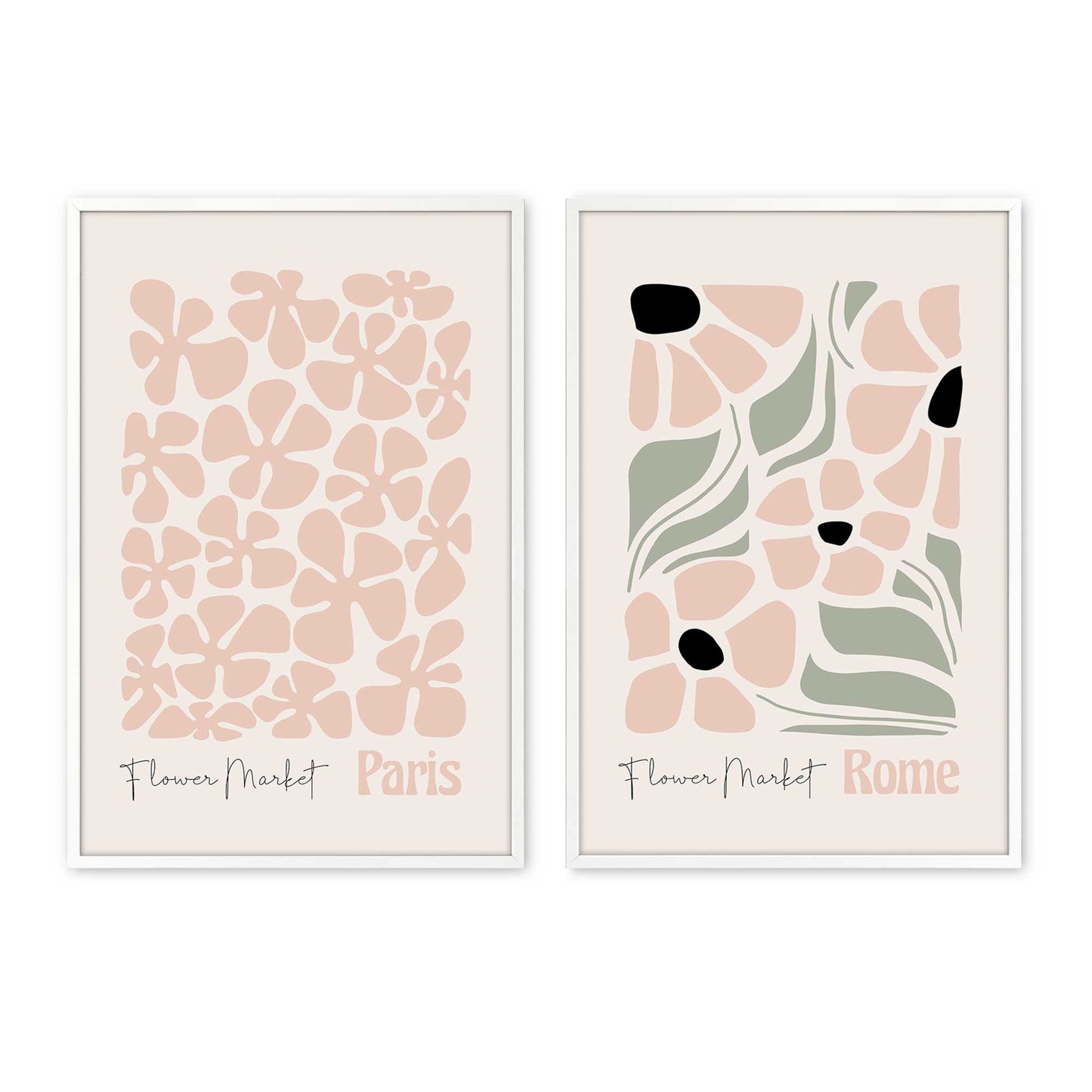 [Color:Opaque White], Picture of art in a Opaque White frame