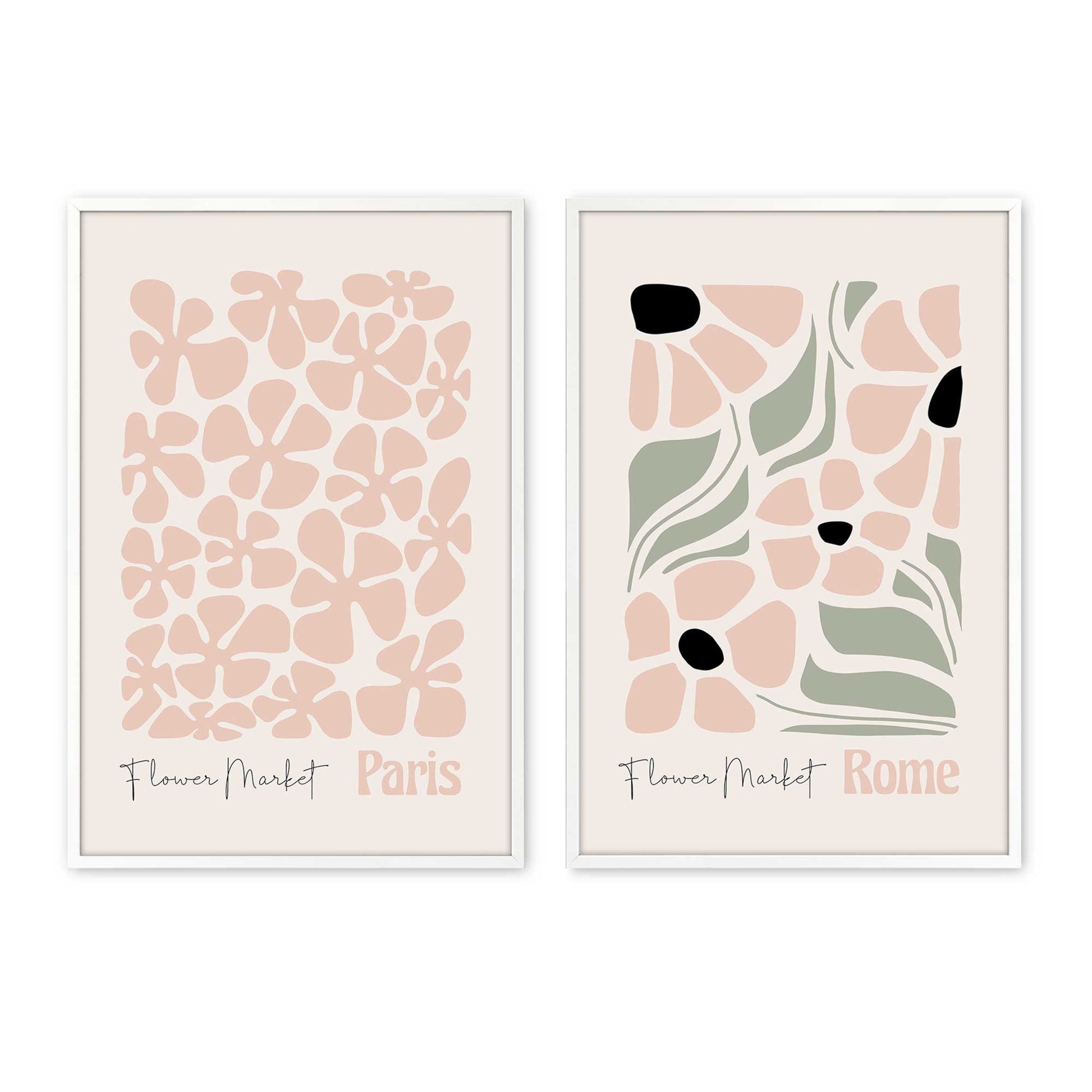 [Color:Opaque White], Picture of art in a Opaque White frame