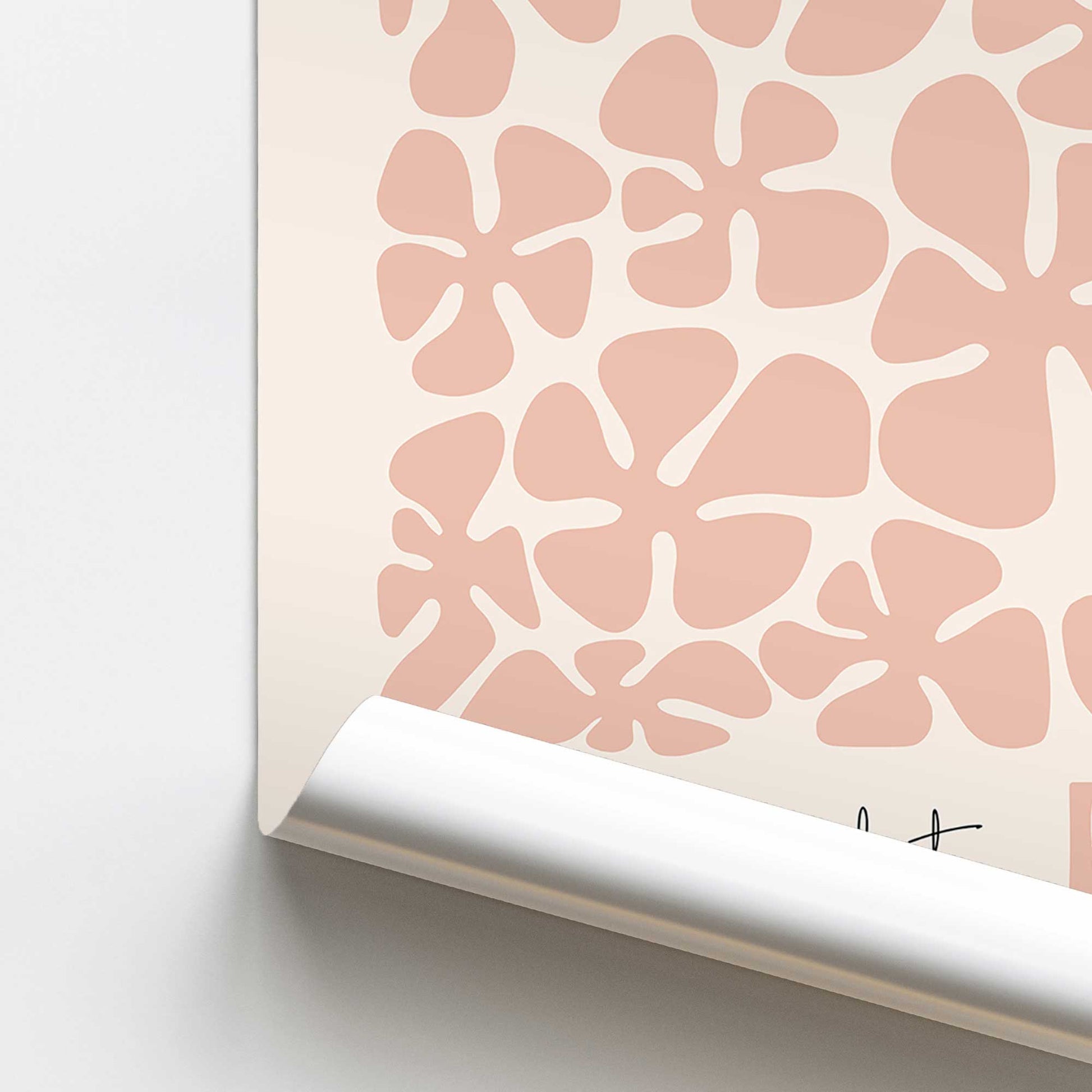[color:Rolled Print], Picture of close up of art