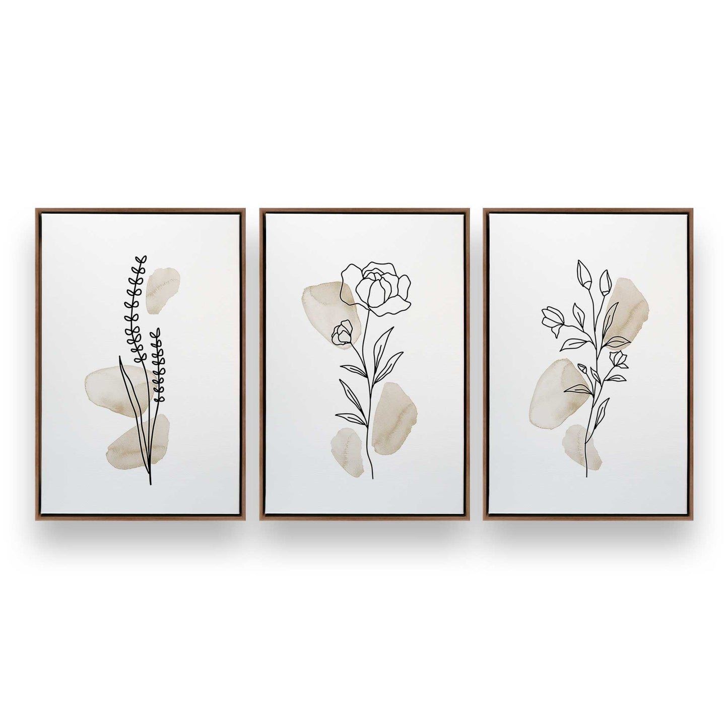 [Color:Walnut], Picture of art in a Walnut frame
