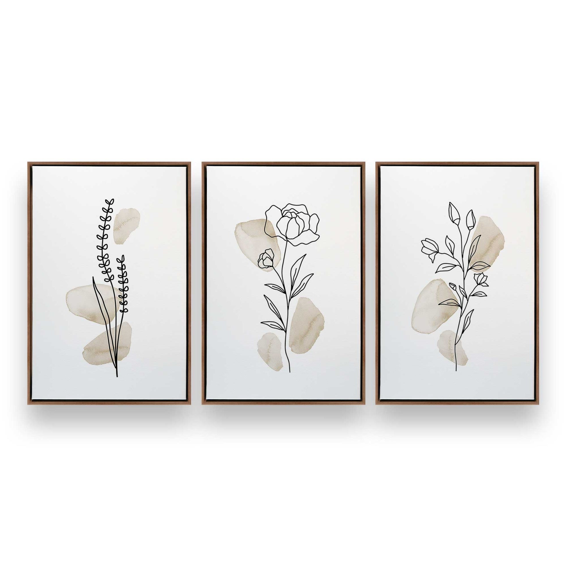 [Color:Walnut], Picture of art in a Walnut frame