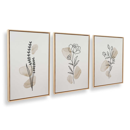 [Color:American Maple], Picture of art in an American Maple frame at an angle