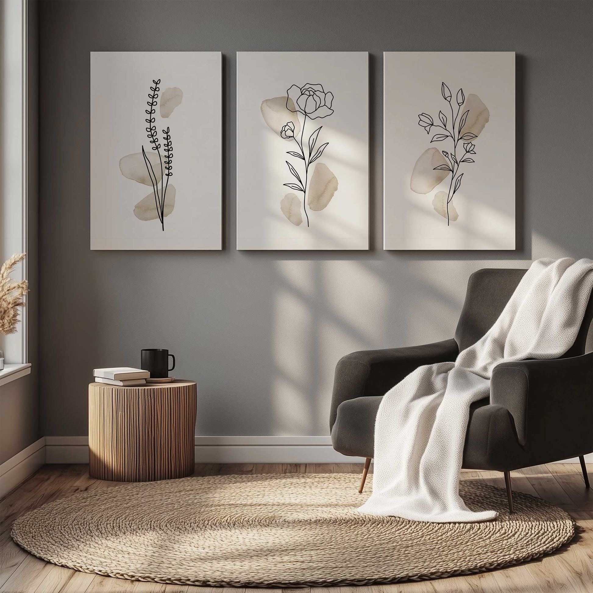 [Color:Stretched Canvas], Picture of art
