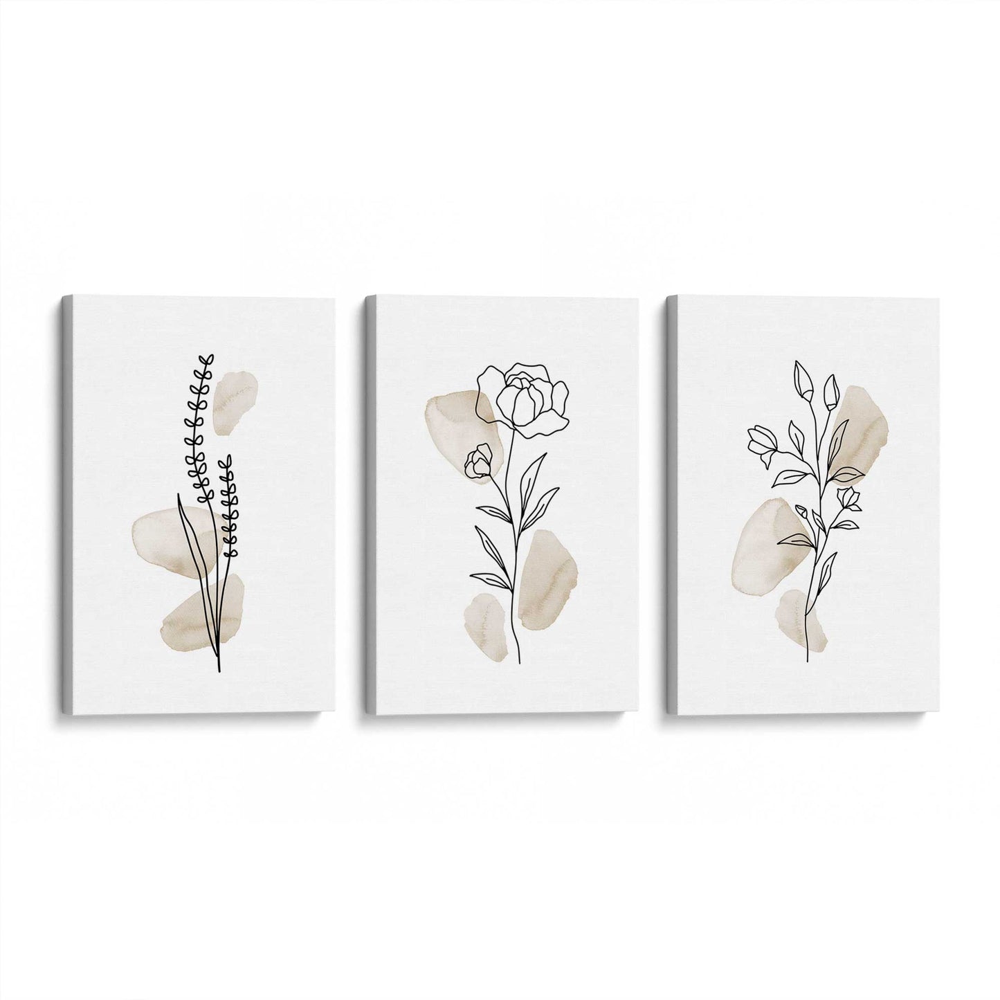 [Color:Stretched Canvas], Picture of art at an angle