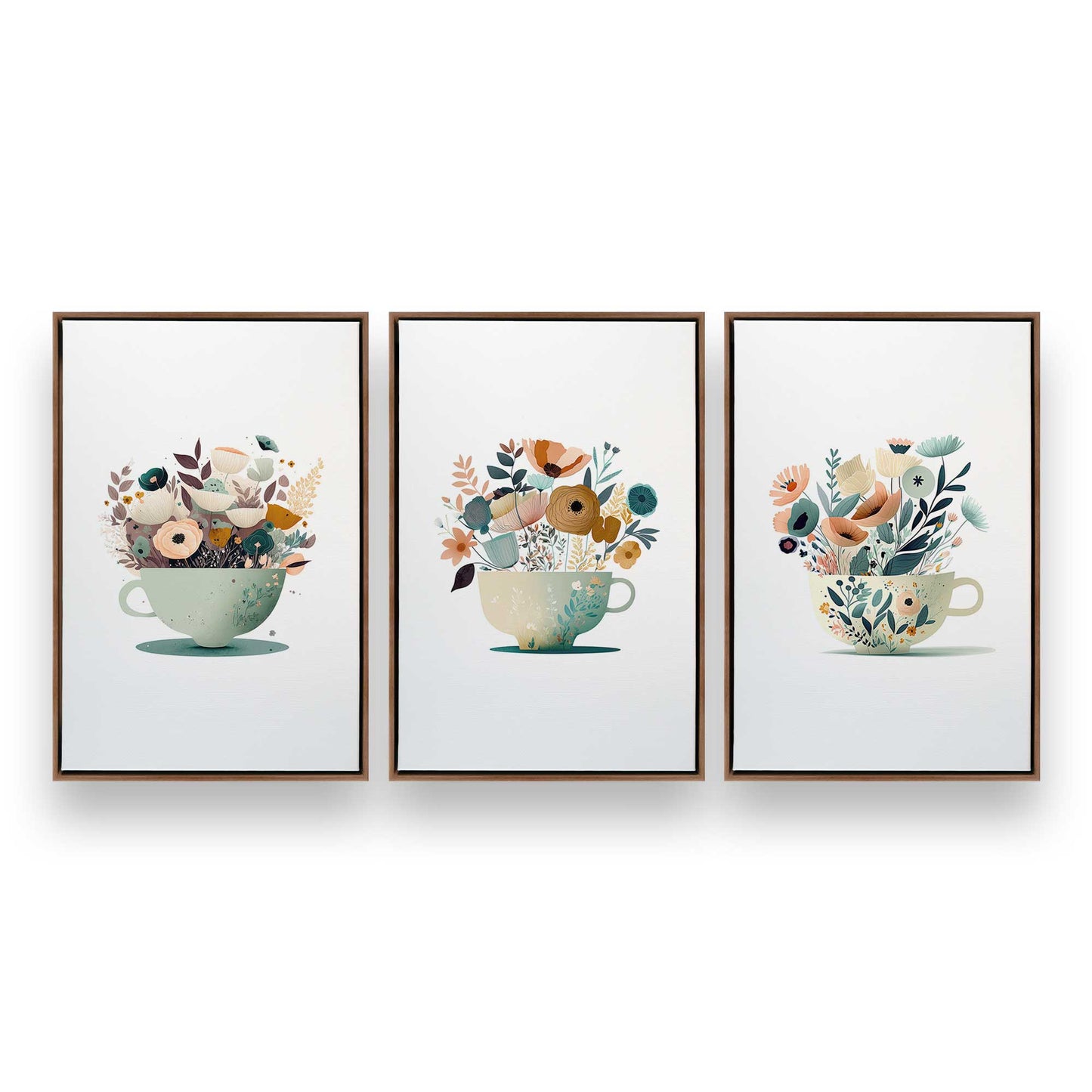 [Color:Walnut], Picture of art in a Walnut frame
