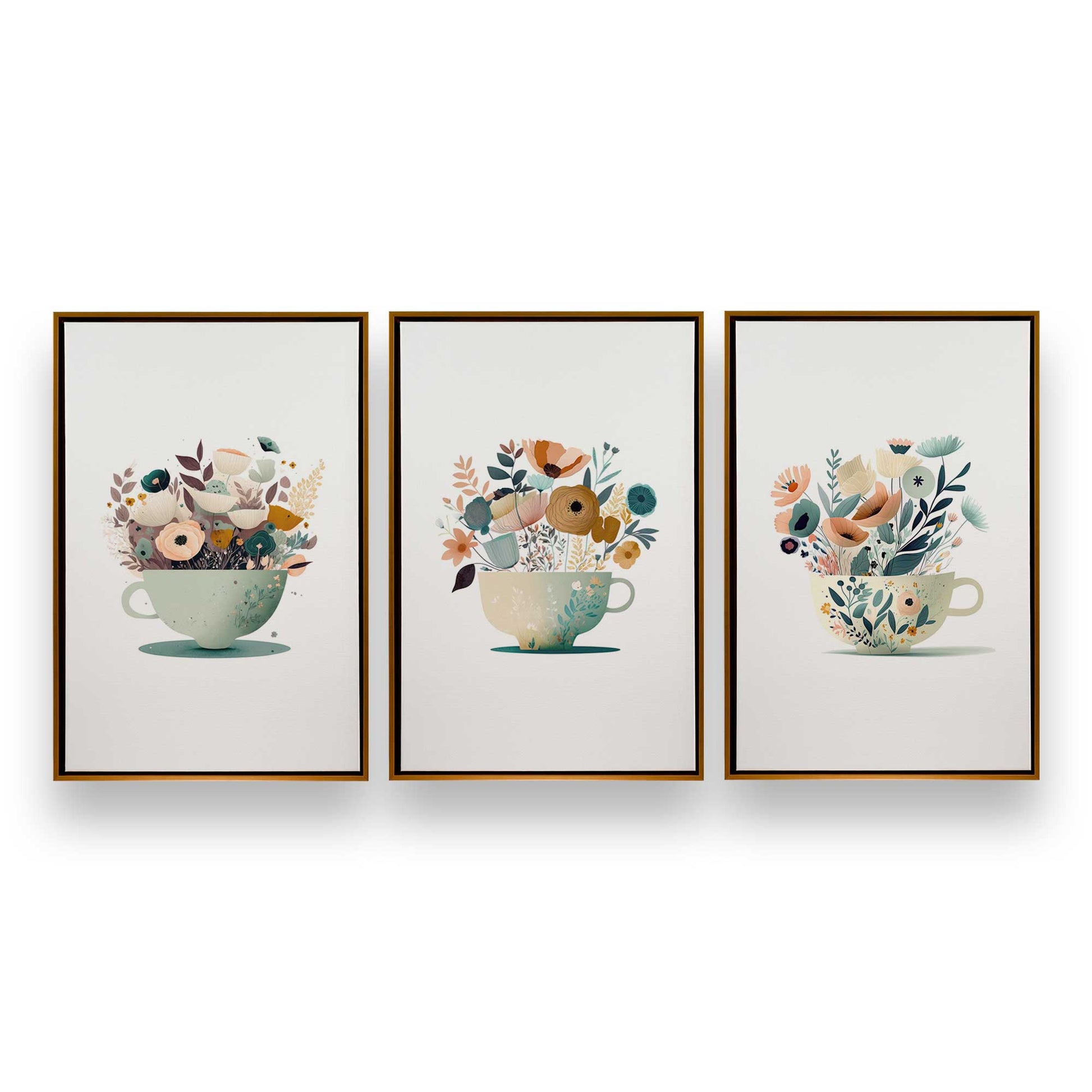 [Color:Polished Gold], Picture of art in a Polished Gold frame