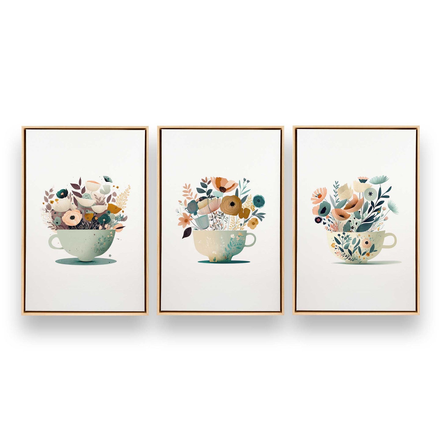 [Color:American Maple], Picture of art in an American Maple frame