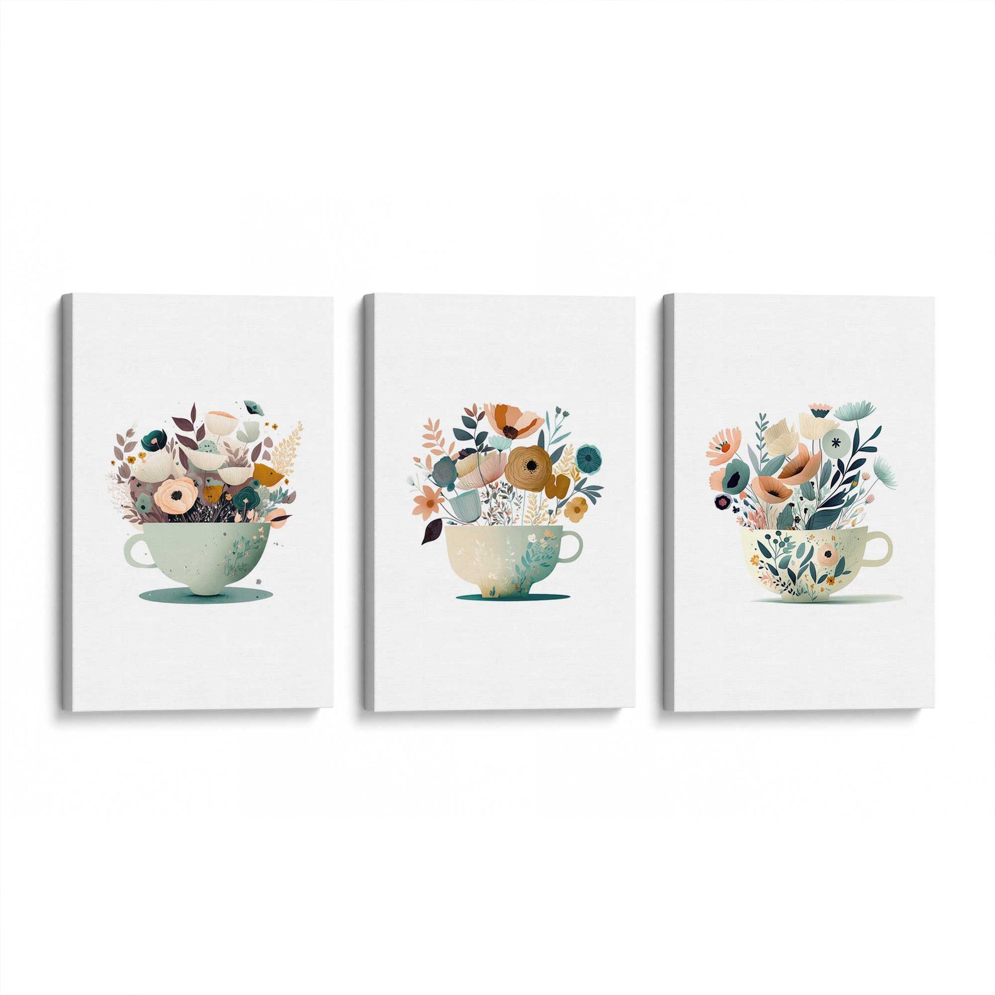 [Color:Stretched Canvas], Picture of art at an angle