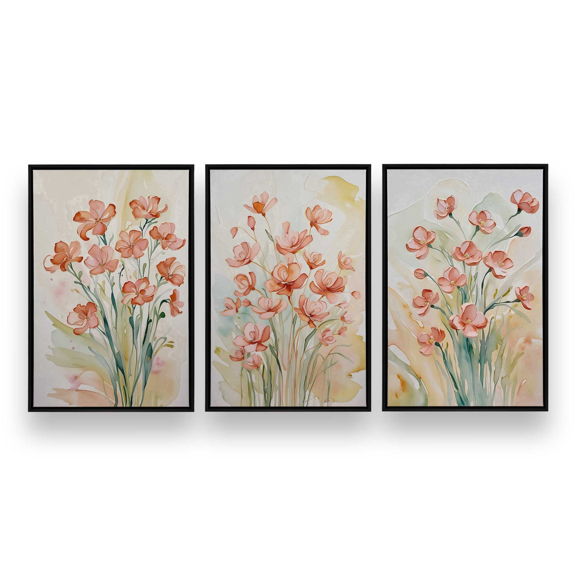 [Color:Satin Black], Picture of art in a Satin Black frame