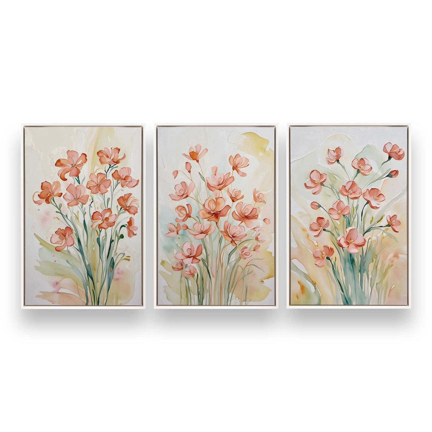 [Color:Opaque White], Picture of art in a White frame