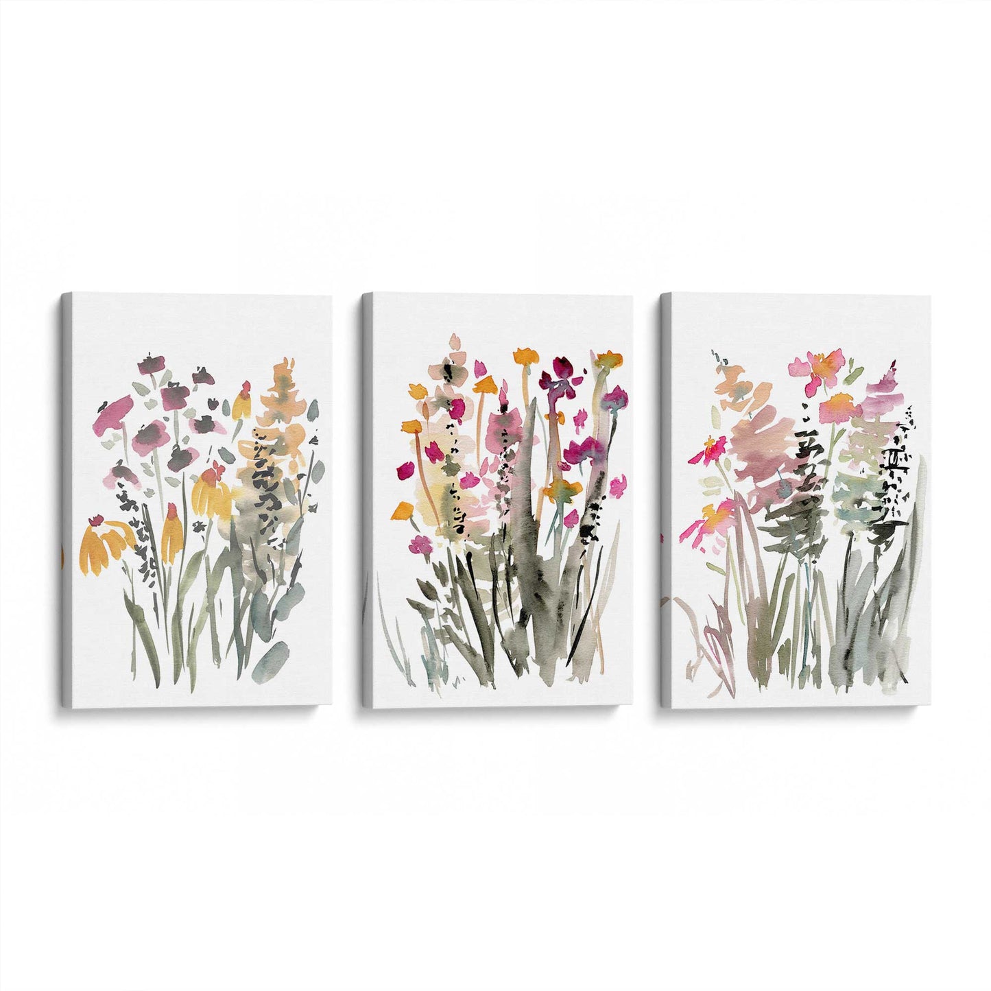 [Color:Stretched Canvas], Picture of art at an angle