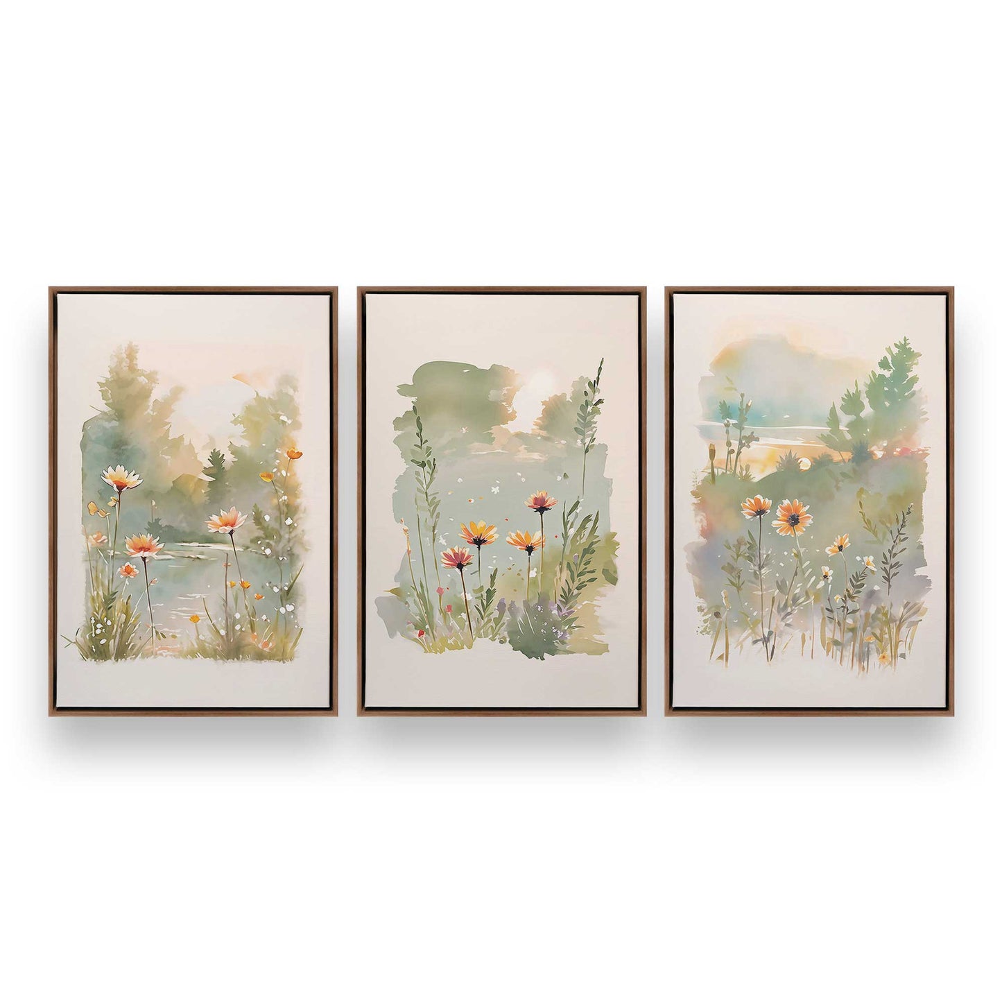 [Color:Walnut], Picture of art in a Walnut frame