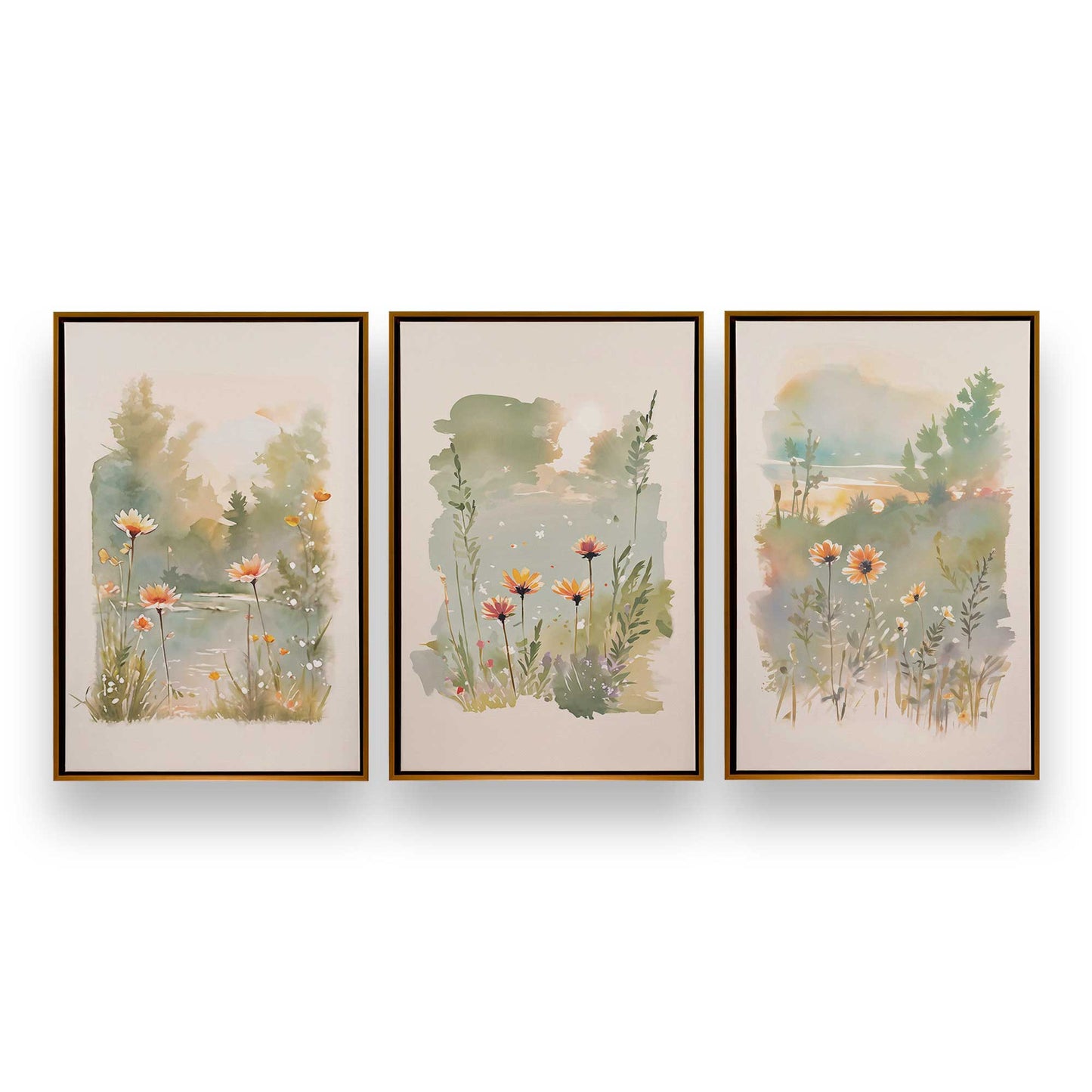 [Color:Polished Gold], Picture of art in a Polished Gold frame