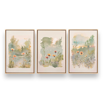 [Color:American Maple], Picture of art in a American Maple frame