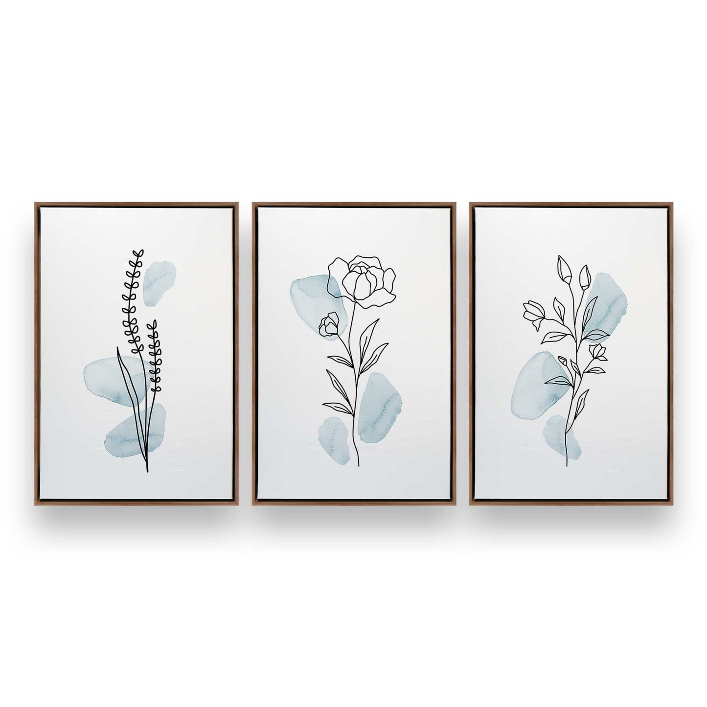 [Color:Walnut], Picture of art in a Walnut frame