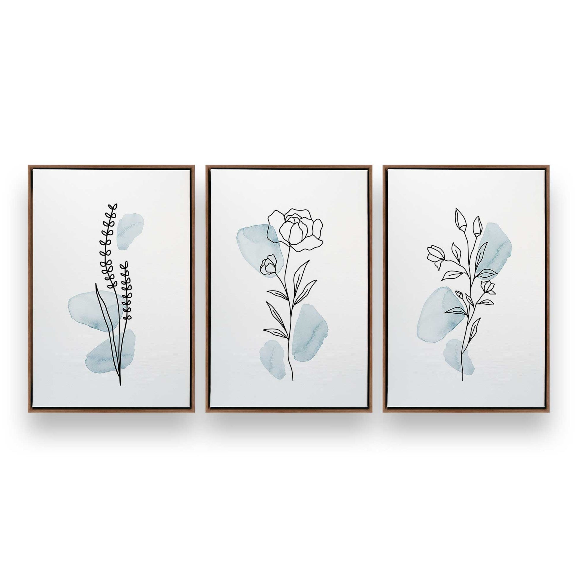 [Color:Walnut], Picture of art in a Walnut frame