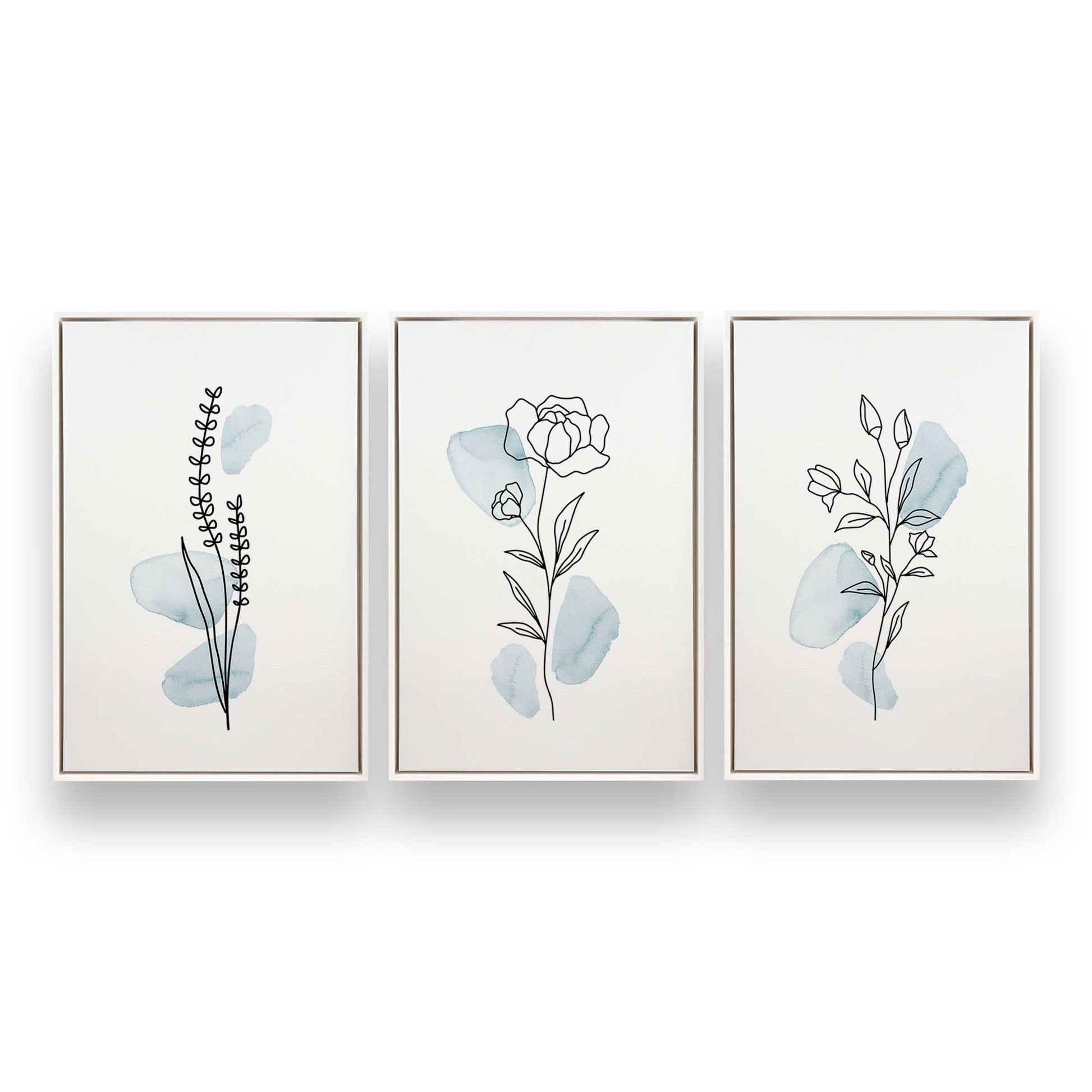 [Color:Opaque White], Picture of art in a White frame