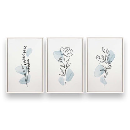 [Color:Opaque White], Picture of art in a White frame