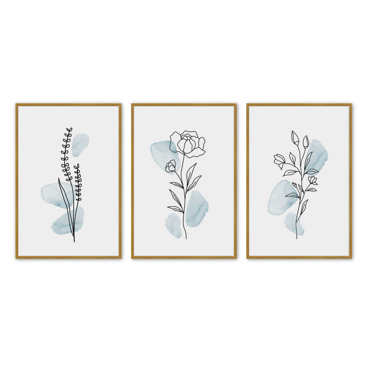 [Color:Polished Gold], Picture of art in a Polished Gold frame