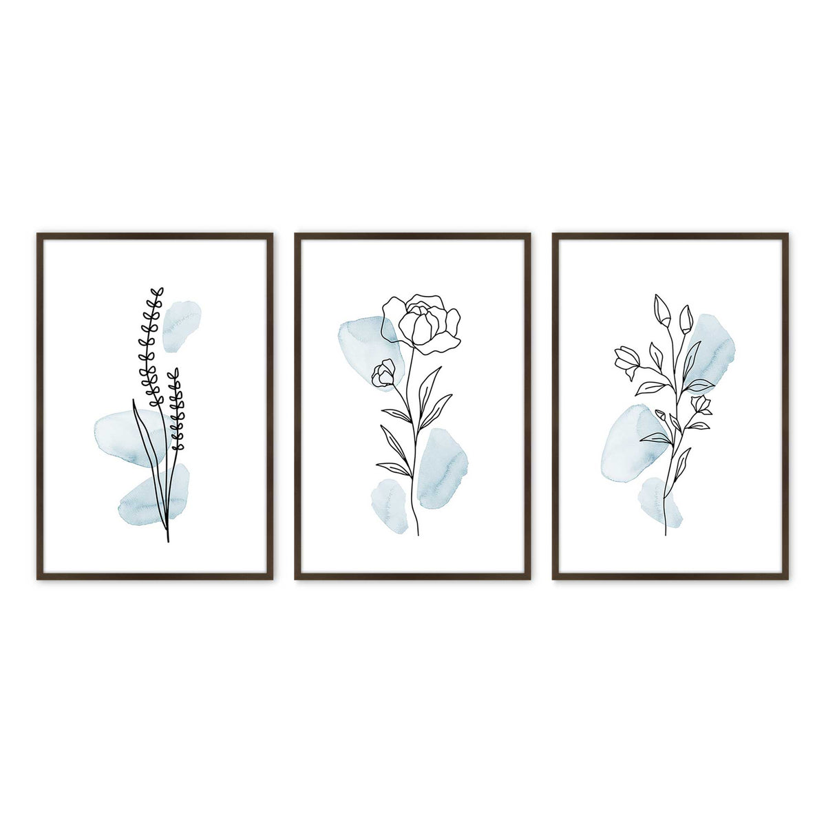 [Color:Belvinder Brown], Picture of art in a Belvinder Brown frame