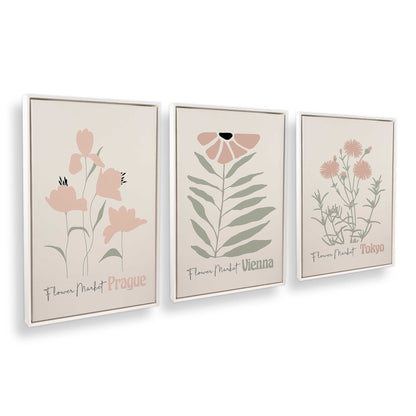 [Color:Opaque White], Picture of art in a White frame at an angle