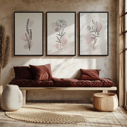 [Color:Walnut], Picture of art in a Walnut frame