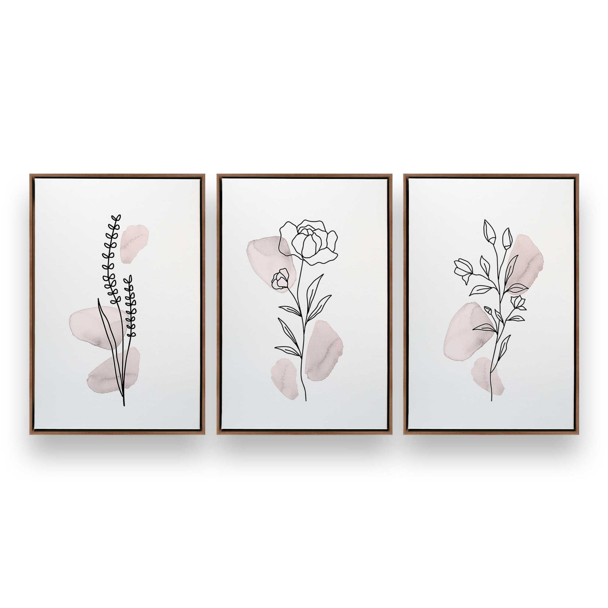 [Color:Walnut], Picture of art in a Walnut frame