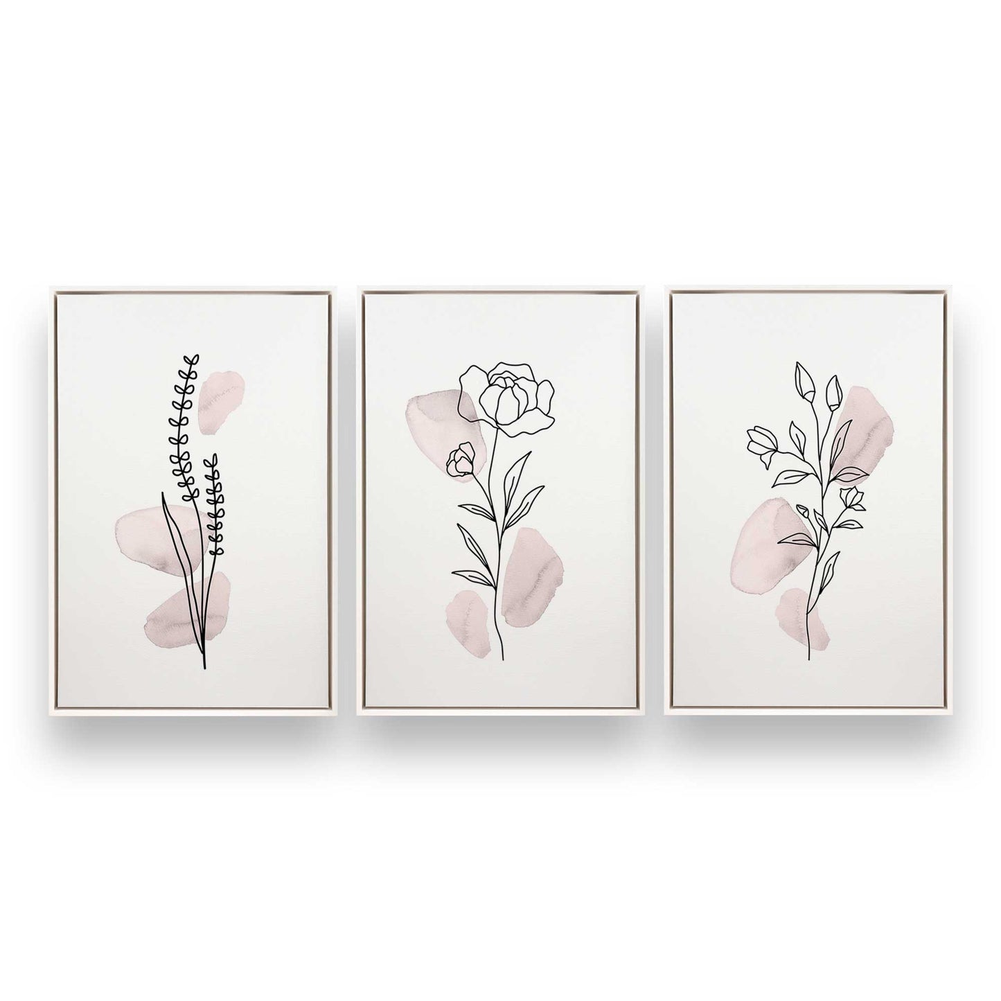 [Color:Opaque White], Picture of art in a White frame