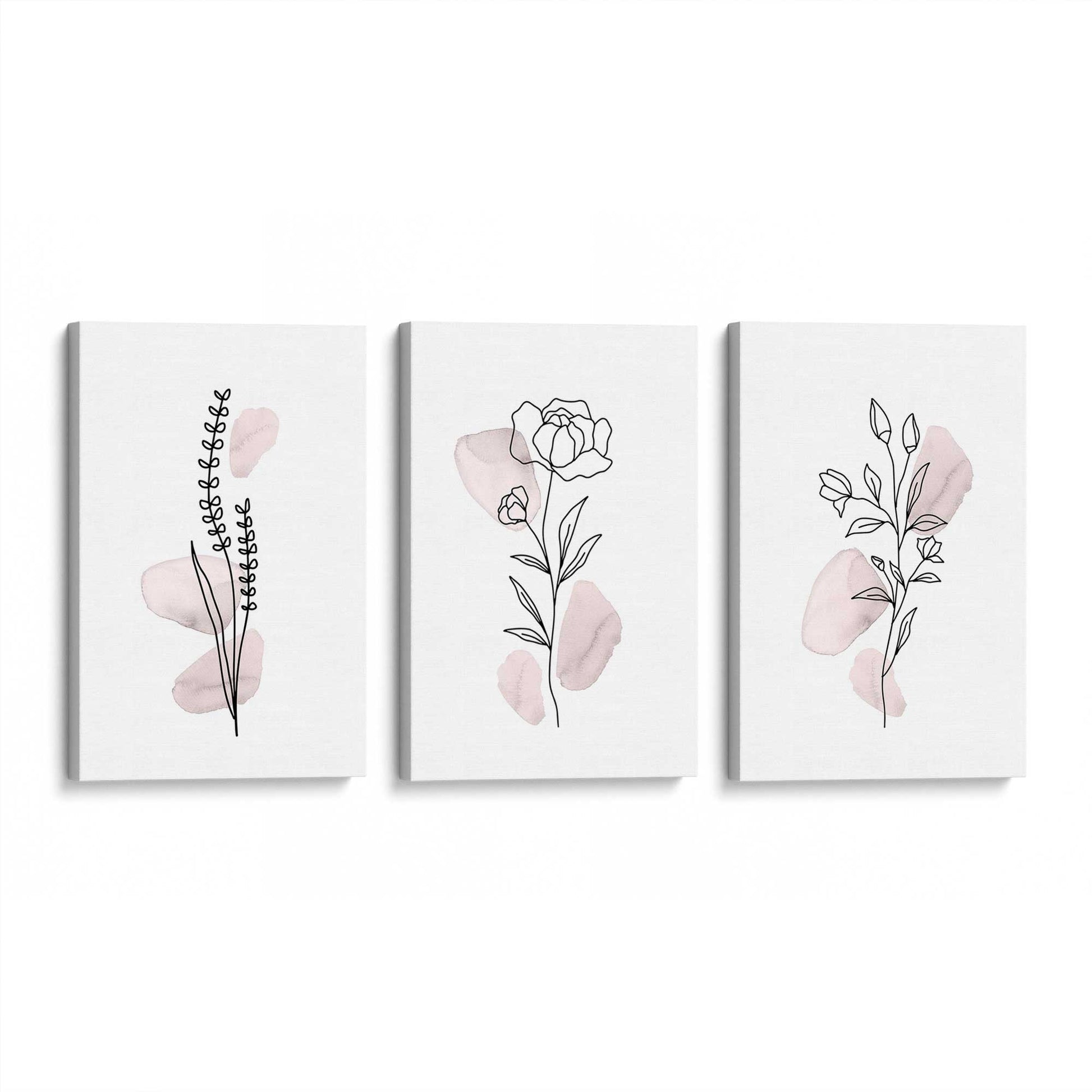 [Color:Stretched Canvas], Picture of art at an angle