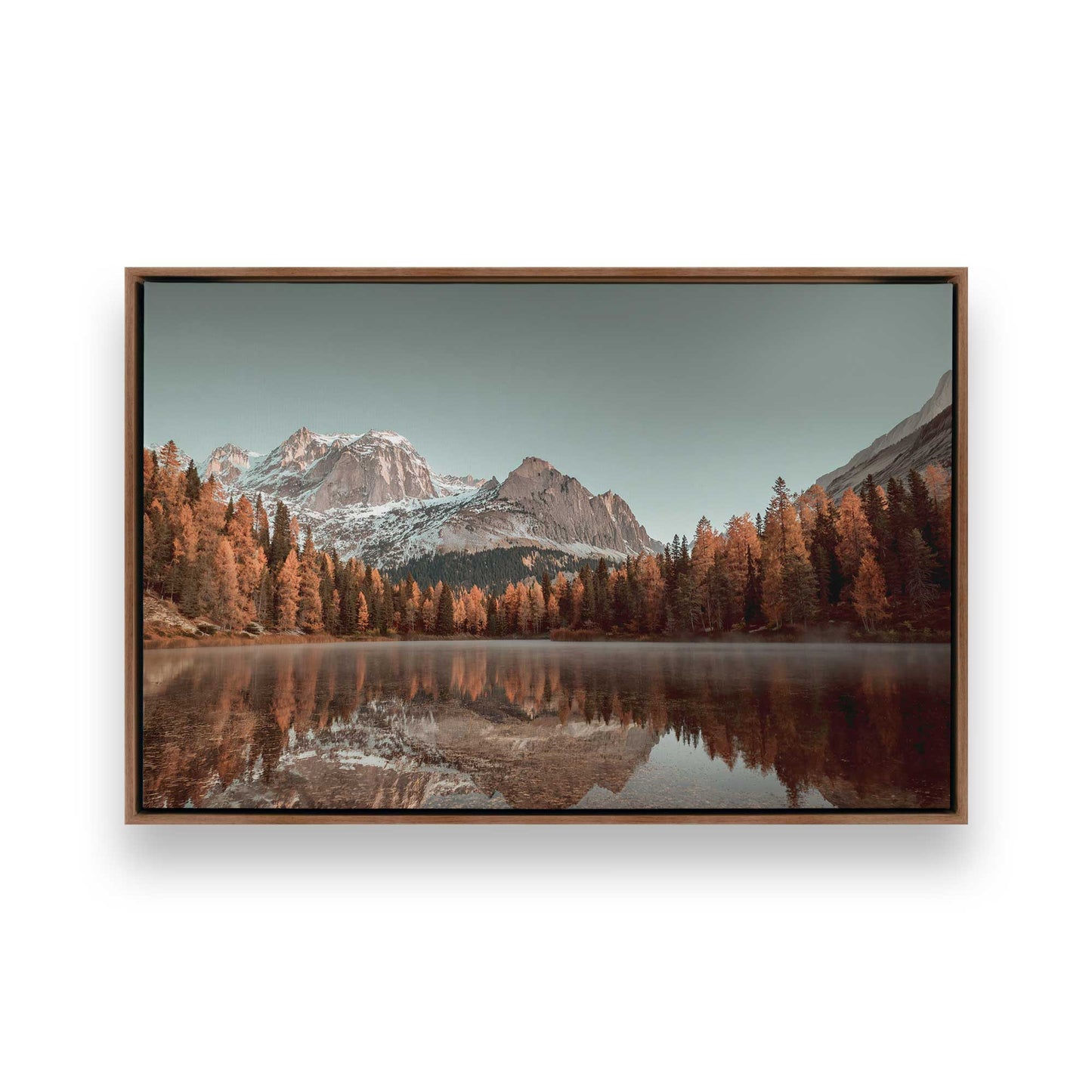 [Color:Walnut], Picture of art in a Walnut frame