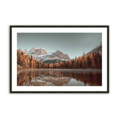 [Color:Satin Black], Picture of art in a Satin Black frame