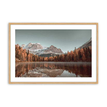 [Color:American Maple], Picture of art in a American Maple frame