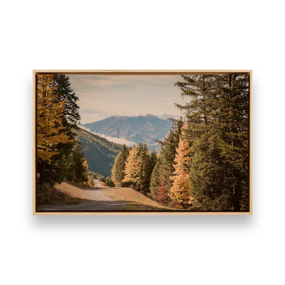 [Color:American Maple], Picture of art in a American Maple frame